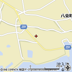 島根県松江市八束町波入340周辺の地図