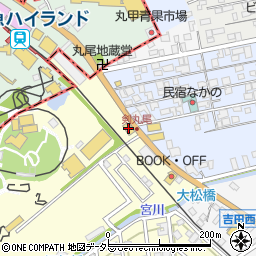 コメダ珈琲店富士吉田店周辺の地図