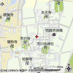 滋賀県長浜市高月町雨森1699周辺の地図