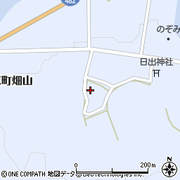 兵庫県豊岡市但東町畑山296-1周辺の地図