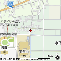 鳥取県東伯郡湯梨浜町水下周辺の地図