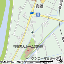 山梨県西八代郡市川三郷町岩間4780-1周辺の地図