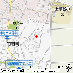 神奈川県横浜市瀬谷区竹村町8周辺の地図