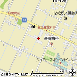 千葉県大網白里市南今泉297周辺の地図