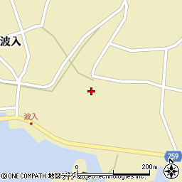 島根県松江市八束町波入662周辺の地図