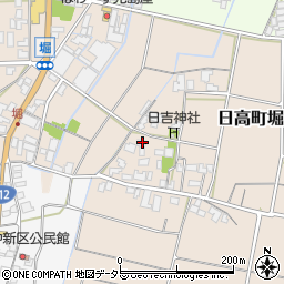 兵庫県豊岡市日高町堀431周辺の地図