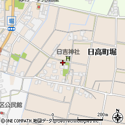 兵庫県豊岡市日高町堀436周辺の地図