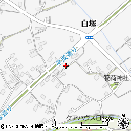 千葉県市原市白塚251周辺の地図