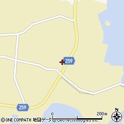 島根県松江市八束町波入935周辺の地図