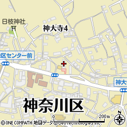 サーフィスポートＹＯＫＯＨＡＭＡ弐番館周辺の地図