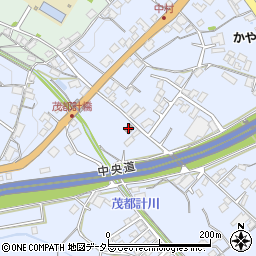 上中村公会堂周辺の地図