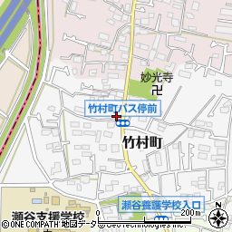 神奈川県横浜市瀬谷区竹村町17-25周辺の地図