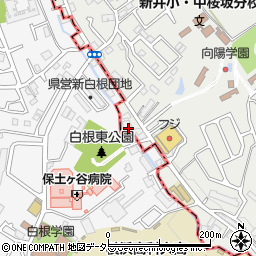 神奈川県横浜市保土ケ谷区新井町607周辺の地図