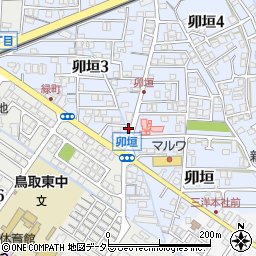 アルハウス　鳥取営業所周辺の地図