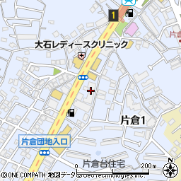 横浜片倉ガーデンハウス周辺の地図