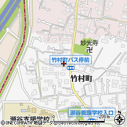 神奈川県横浜市瀬谷区竹村町17-5周辺の地図