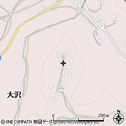 千葉県茂原市大沢周辺の地図