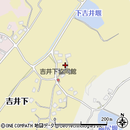千葉県茂原市吉井下周辺の地図