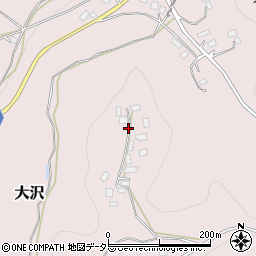 千葉県茂原市大沢周辺の地図
