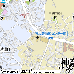横浜市立神大寺小学校周辺の地図