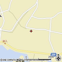 島根県松江市八束町波入688周辺の地図