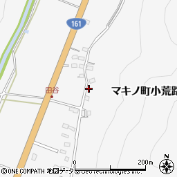 滋賀県高島市マキノ町小荒路333周辺の地図