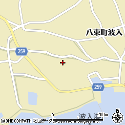 島根県松江市八束町波入400周辺の地図
