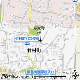 神奈川県横浜市瀬谷区竹村町10周辺の地図