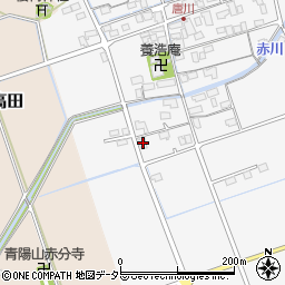滋賀県長浜市高月町唐川464周辺の地図