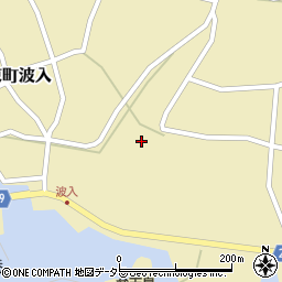 島根県松江市八束町波入637周辺の地図