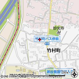 神奈川県横浜市瀬谷区竹村町17周辺の地図