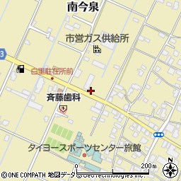 千葉県大網白里市南今泉335周辺の地図