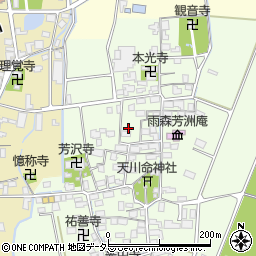 滋賀県長浜市高月町雨森1622周辺の地図