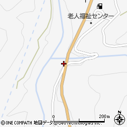 長野県下伊那郡阿智村清内路周辺の地図