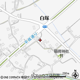 千葉県市原市白塚520周辺の地図