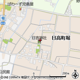 兵庫県豊岡市日高町堀514周辺の地図