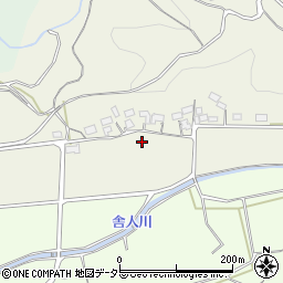 鳥取県湯梨浜町（東伯郡）北福周辺の地図