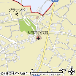 大田和公民館周辺の地図