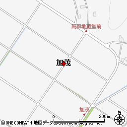 福井県小浜市加茂周辺の地図