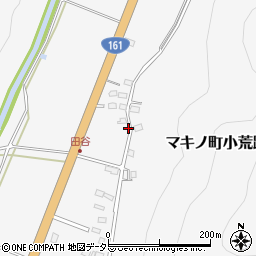 滋賀県高島市マキノ町小荒路391周辺の地図