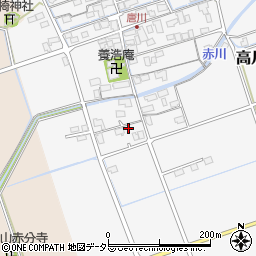 滋賀県長浜市高月町唐川476周辺の地図
