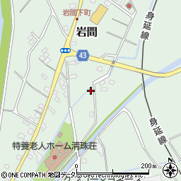 山梨県西八代郡市川三郷町岩間1739周辺の地図