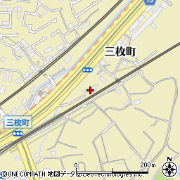 東日本旅客鉄道横浜支社横浜電力区羽沢変電所周辺の地図