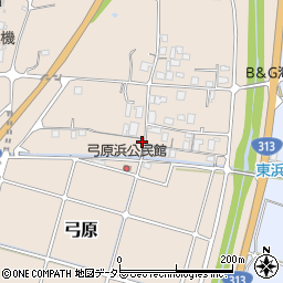 鳥取県東伯郡北栄町弓原537周辺の地図