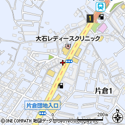 とんぱた亭 片倉町本店周辺の地図