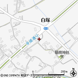 千葉県市原市白塚254周辺の地図