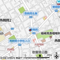 鶴間駅前郵便局 ＡＴＭ周辺の地図