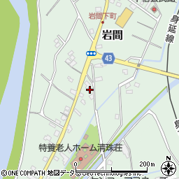 山梨県西八代郡市川三郷町岩間4774周辺の地図