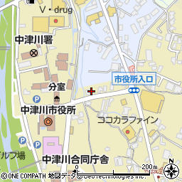 千成寿司 中津川支店周辺の地図