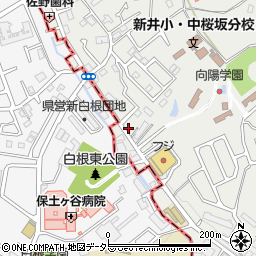 神奈川県横浜市保土ケ谷区新井町603周辺の地図